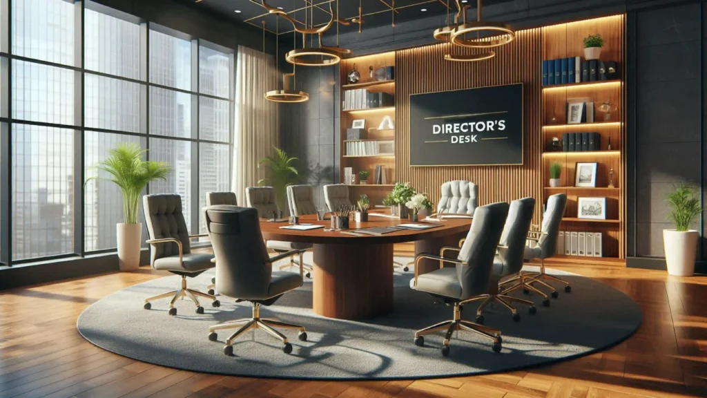 image of board room ai generated
