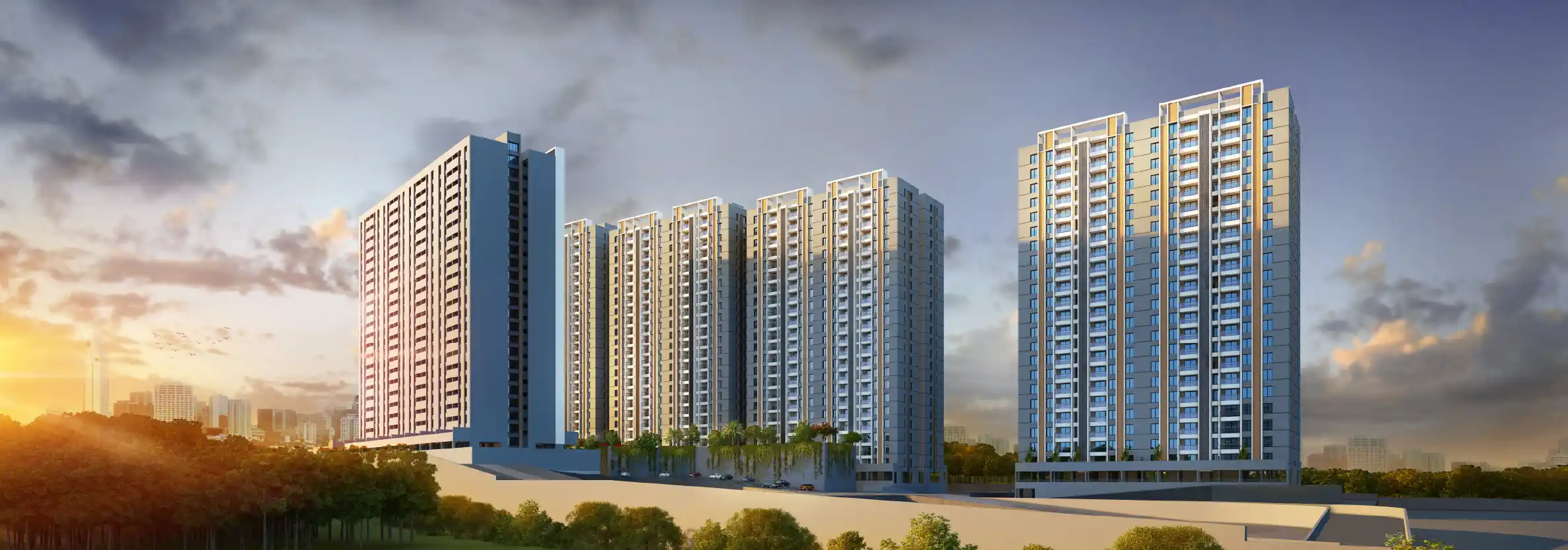 Majestique Towers East image of elevation